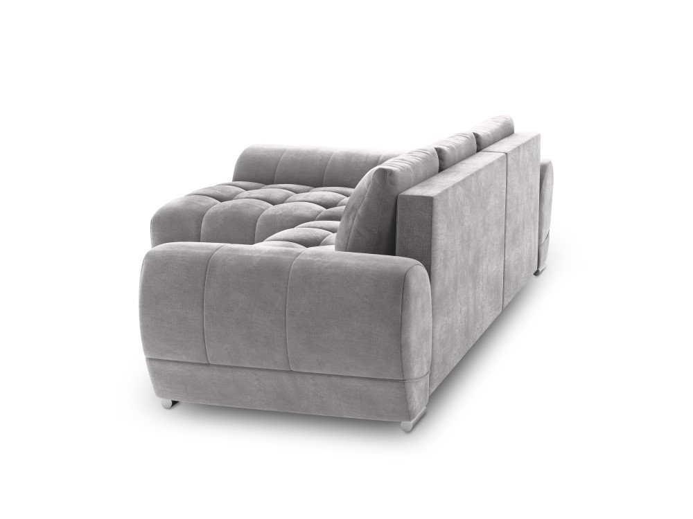 Windsor & Co Nuage - Canapé D'angle Convertible Avec Coffre De Rangement 4 Places