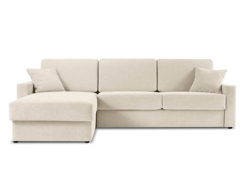 Windsor & Co Portia - Canapé D'angle Convertible Avec Coffre De Rangement 4 Places