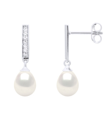 wk Boucles d'Oreilles Argent 925 Millièmes Poires