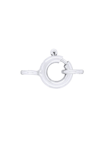 wk Fermoir Anneau Ressort en Argent 925 Millièmes
