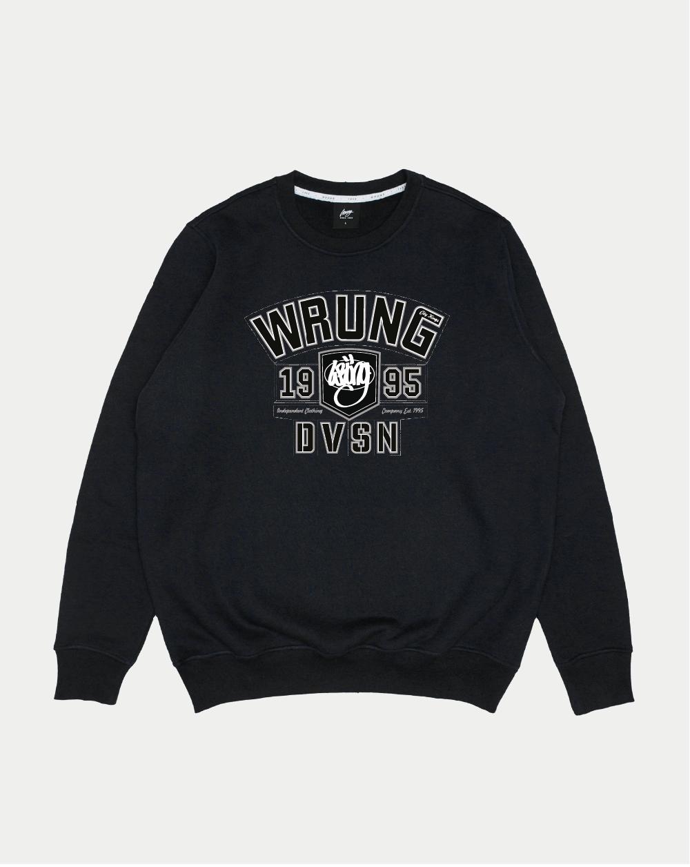wrung Crewneck DVSN Noir