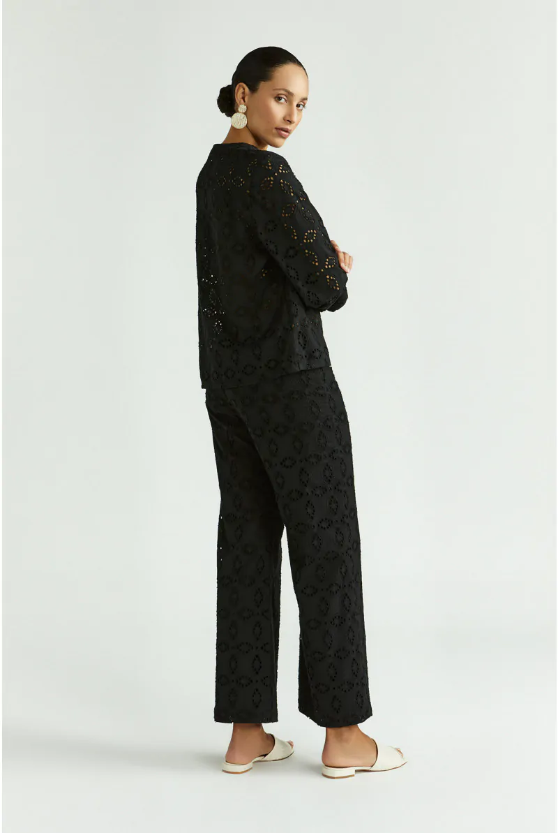 Xandres Blouse Avec Broderie Anglaise 14452-01-0040