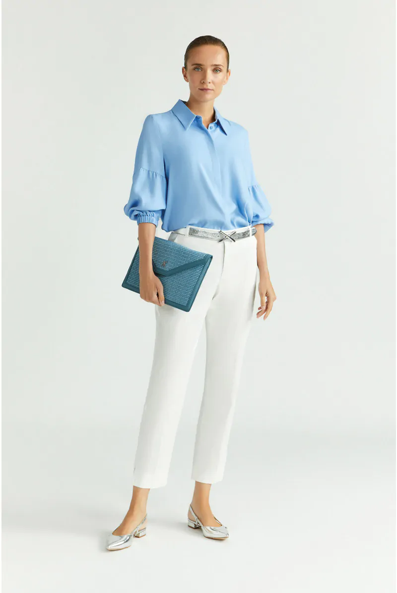 Xandres Blouse Avec Des Détails Au Niveau Des Manches 14408-01-2480