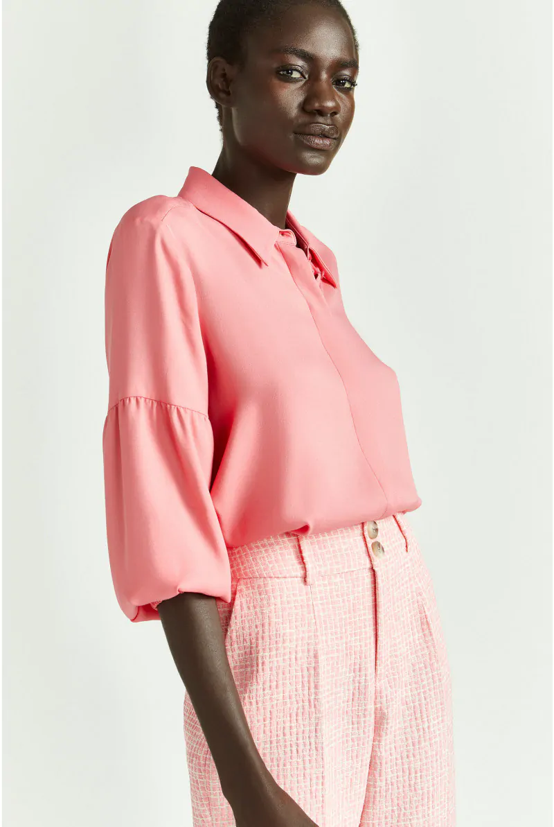 xandres Blouse avec des détails au niveau des manches 14408-01-5110