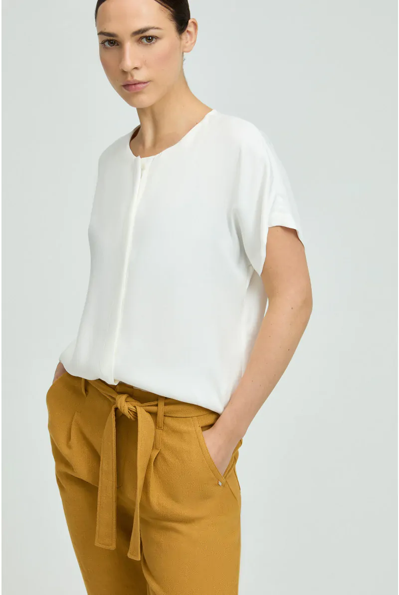 xandres Blouse avec fermeture invisible 14287-02-1840