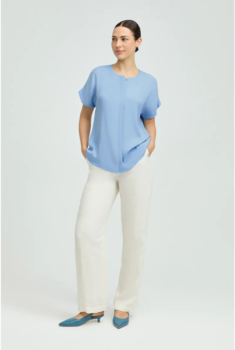 Xandres Blouse Avec Fermeture Invisible 14287-02-2480