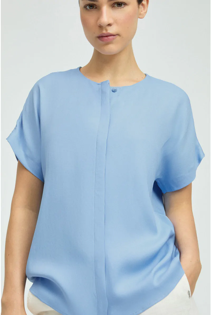 xandres Blouse avec fermeture invisible 14287-02-2480