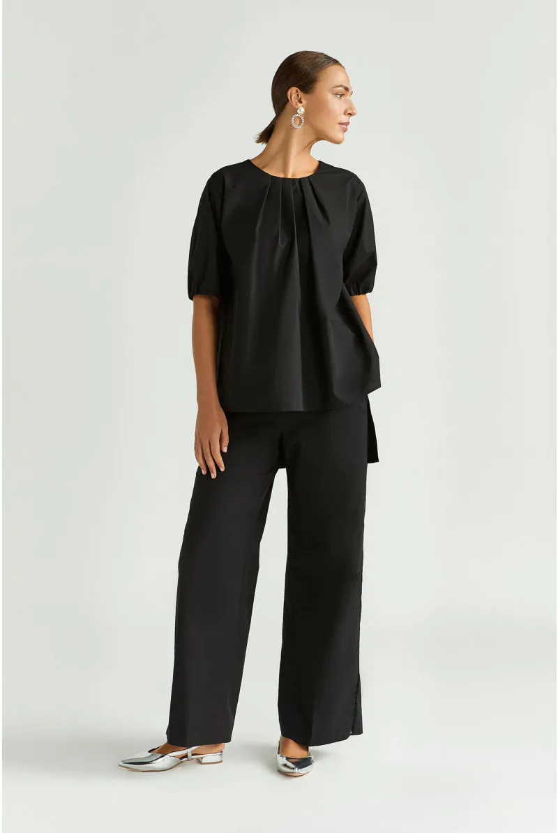 Xandres Blouse Avec Plis Asymétriques 14418-01-0040