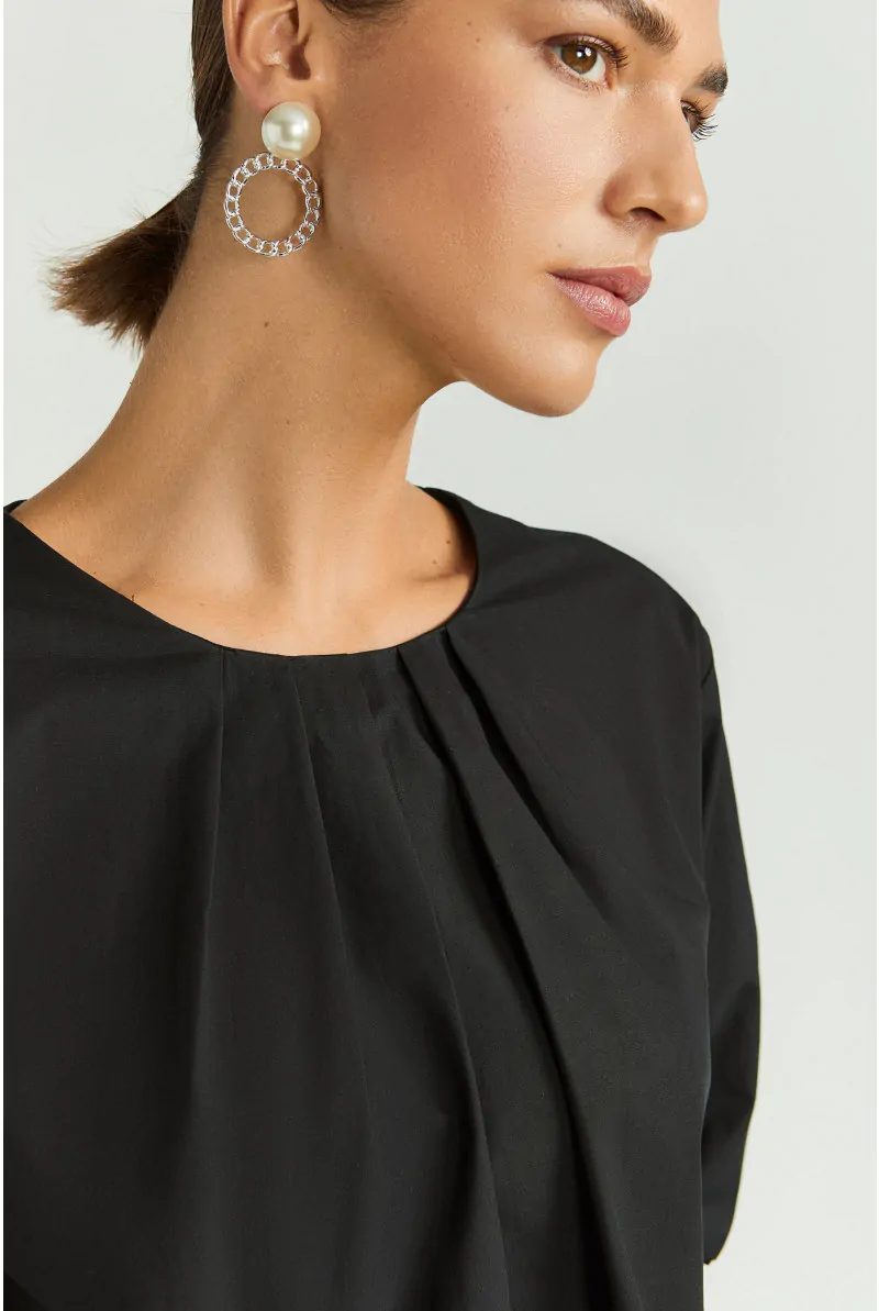 xandres Blouse avec plis asymétriques 14418-01-0040