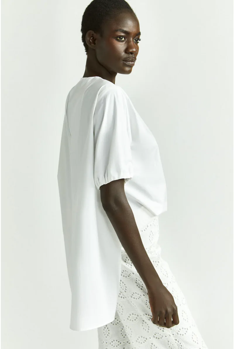 Xandres Blouse Avec Plis Asymétriques 14418-01-0160