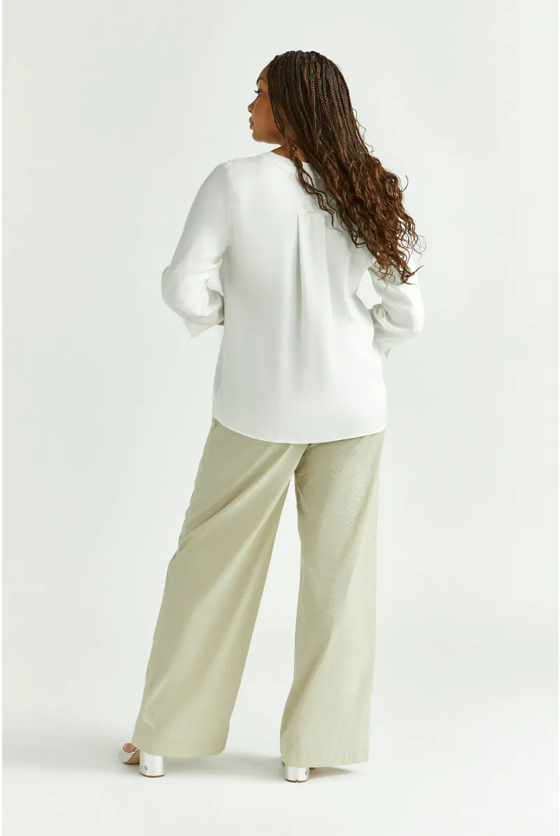 Xandres Blouse Fluide à Encolure En V 82015-01-1840