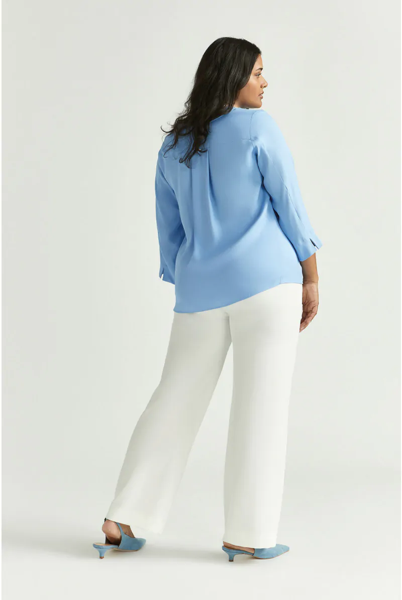 Xandres Blouse Fluide à Encolure En V 82015-01-2480