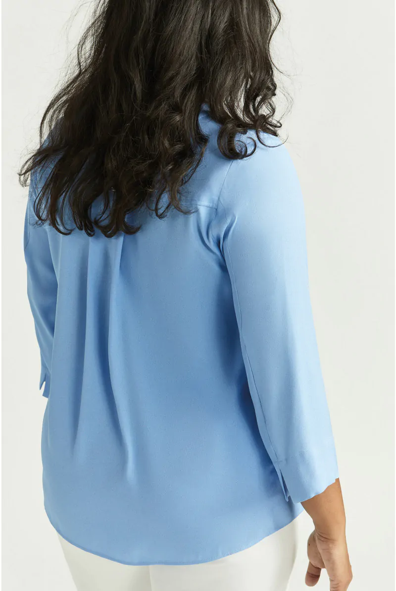 Xandres Blouse Fluide à Encolure En V 82015-01-2480