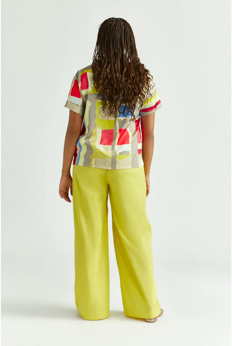 Xandres Blouse Multicolore à Encolure En V 61255-01-9996