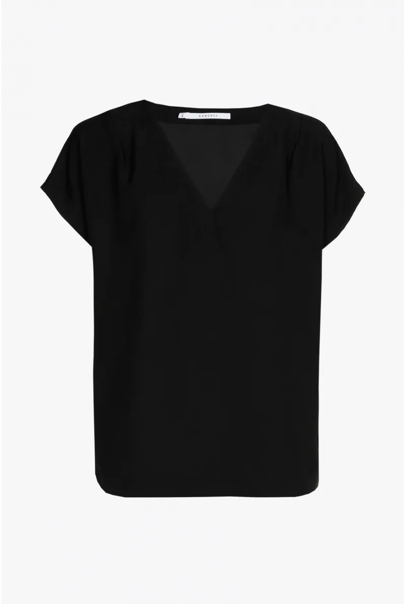 xandres Blouse sans manches à encolure en V 61117-02-0041