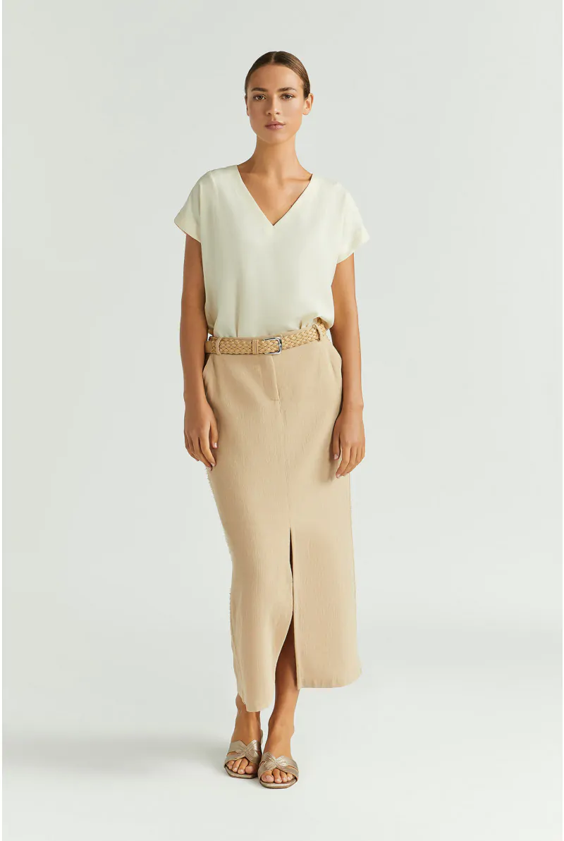 Xandres Blouse Sans Manches à Encolure En V 61117-02-1841