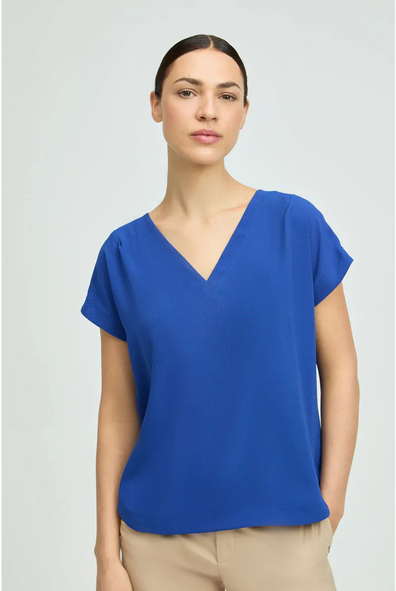 xandres Blouse sans manches à encolure en V 61117-02-5160