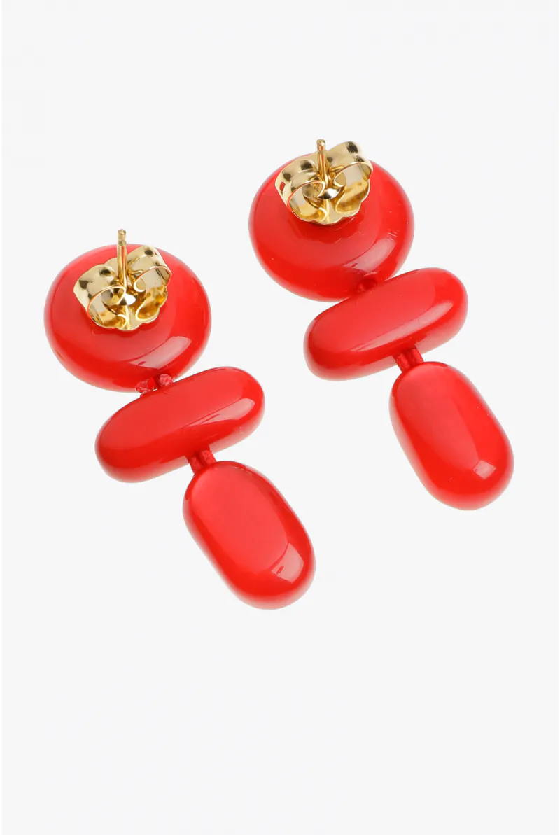 Xandres Boucles D’oreilles Avec Pendentif En Trois Parties 61351-01-2490