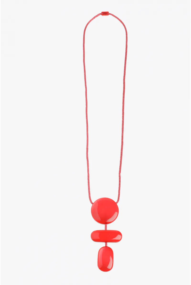 xandres Collier avec pendentif en trois parties 61350-01-2490