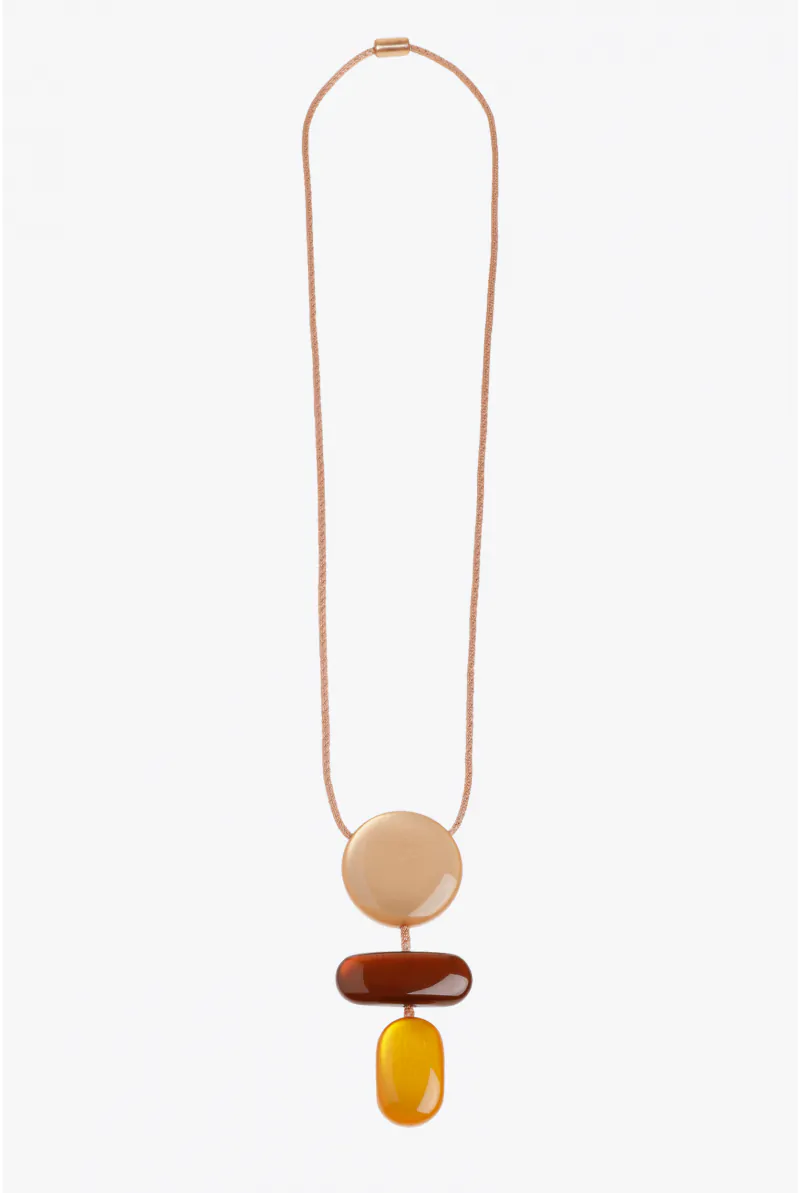 xandres Collier avec pendentif en trois parties 61350-01-8010