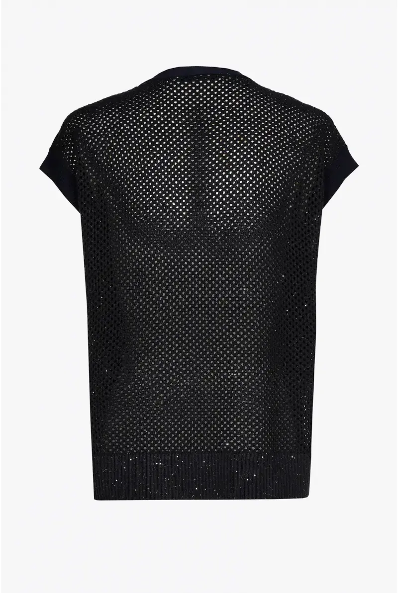 Xandres Débardeur Sans Manches à Maille Ajourée 29234-01-8806