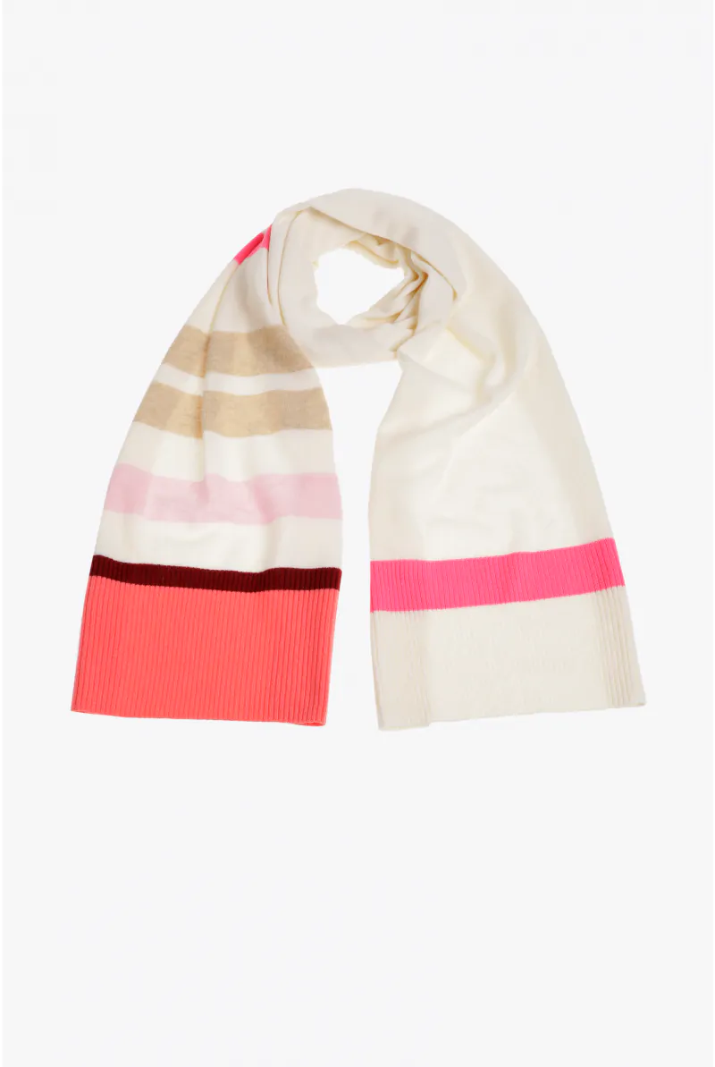 Xandres Écharpe Rayée En Mélange De Laines 29293-01-5116