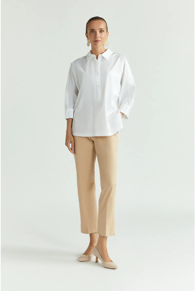 Xandres Pantalon à Jambes étroites En Coton 14263-03-8370