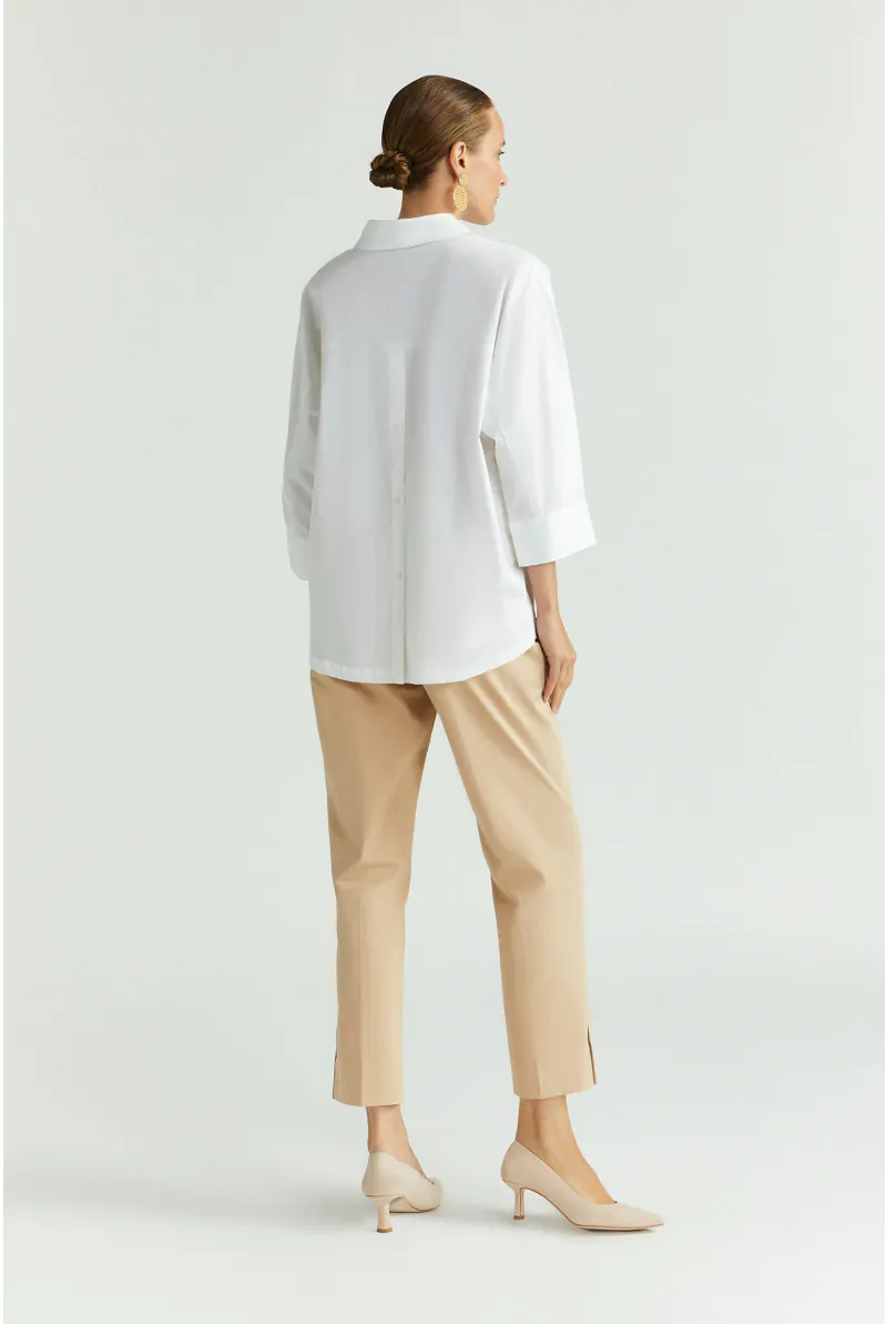 Xandres Pantalon à Jambes étroites En Coton 14263-03-8370