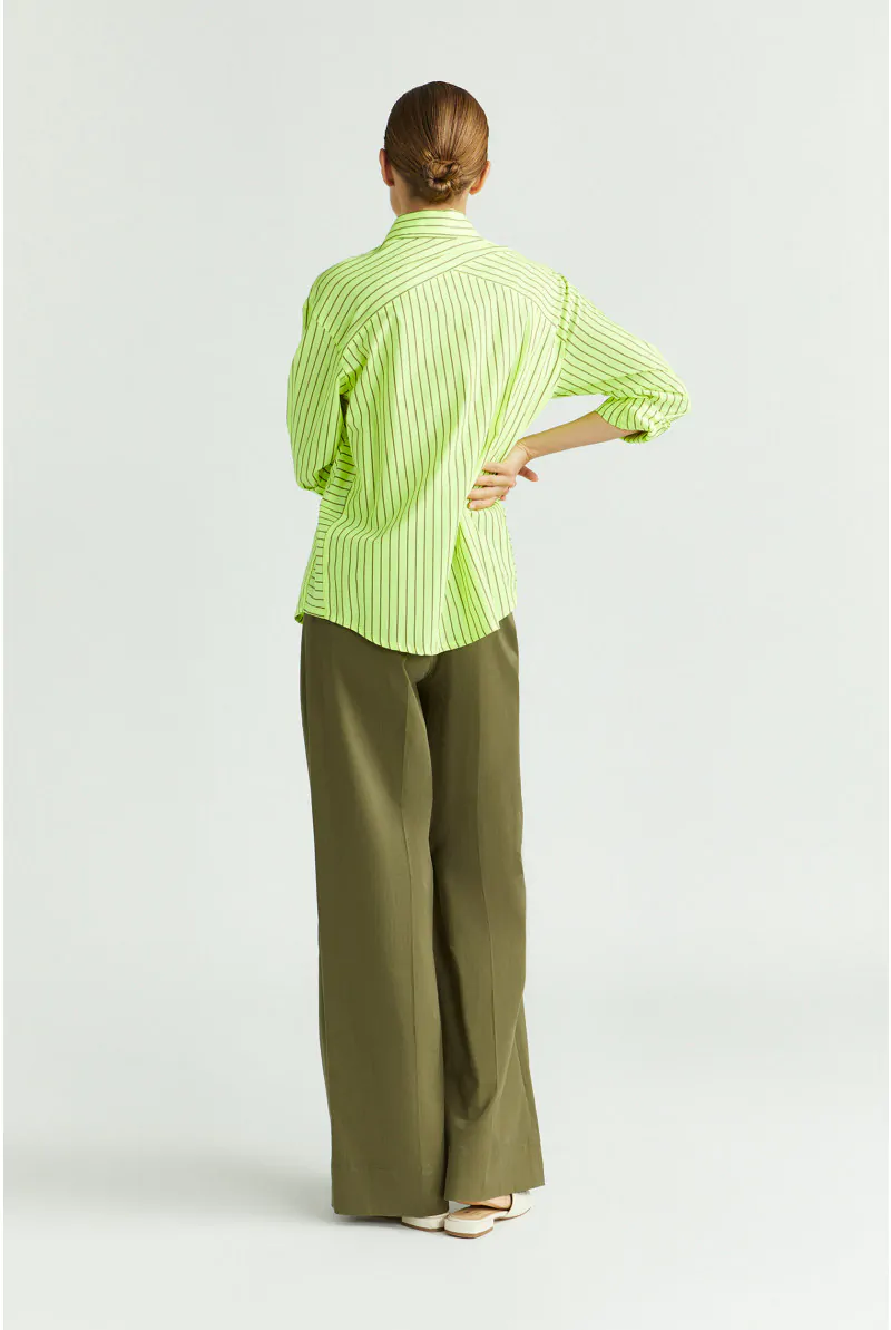 Xandres Pantalon à Jambes Larges En Coton 14402-01-1150