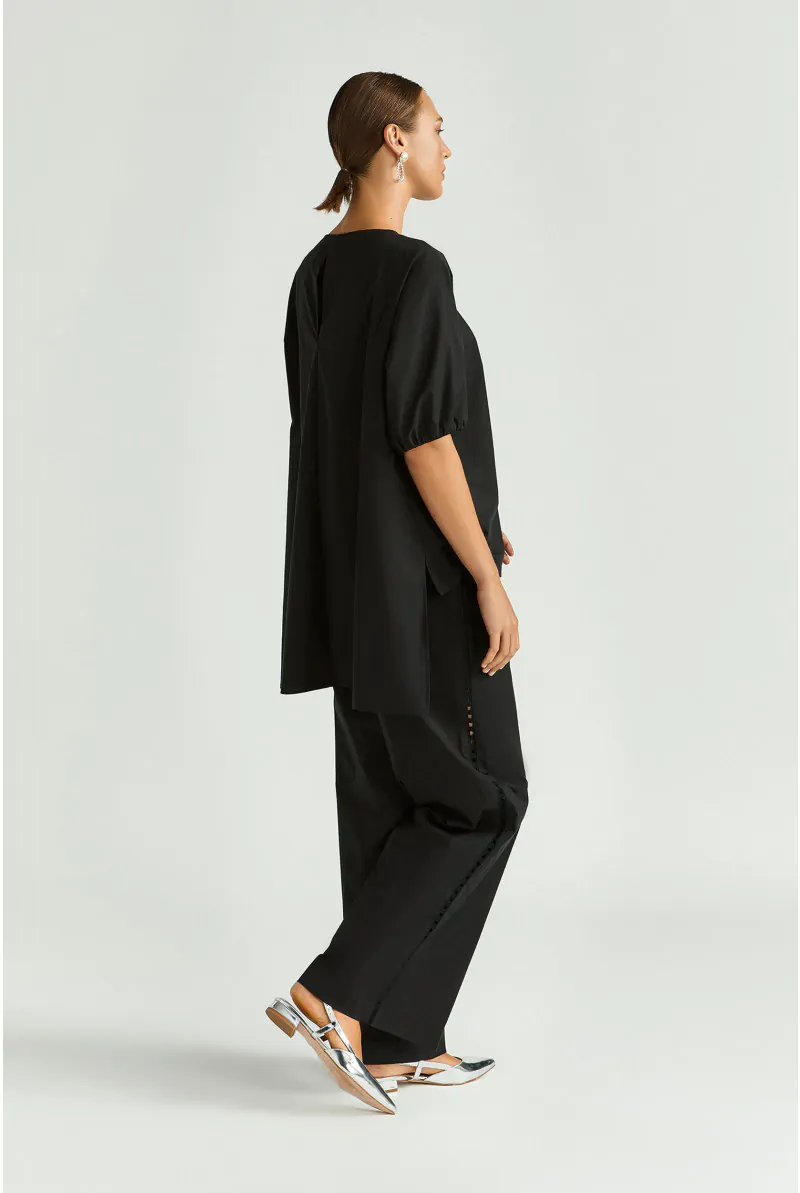 Xandres Pantalon Ample Avec Entre-deux 61285-01-0040