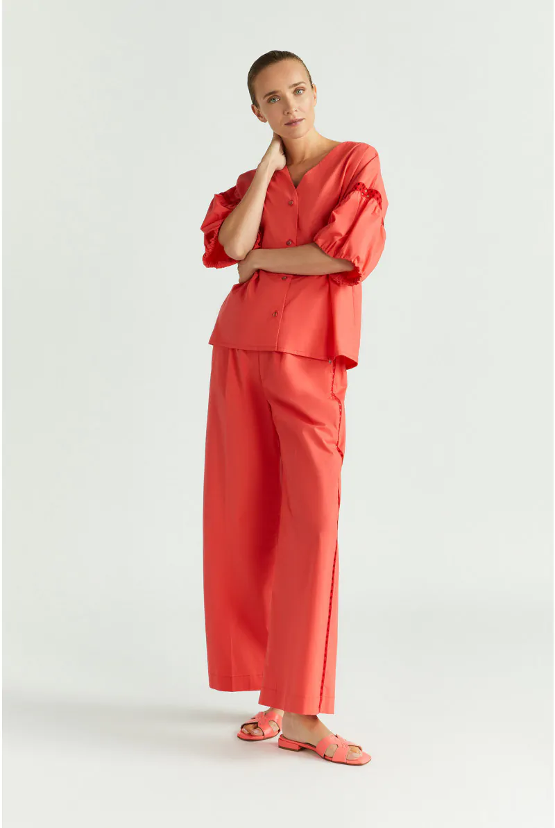 Xandres Pantalon Ample Avec Entre-deux 61285-01-2690