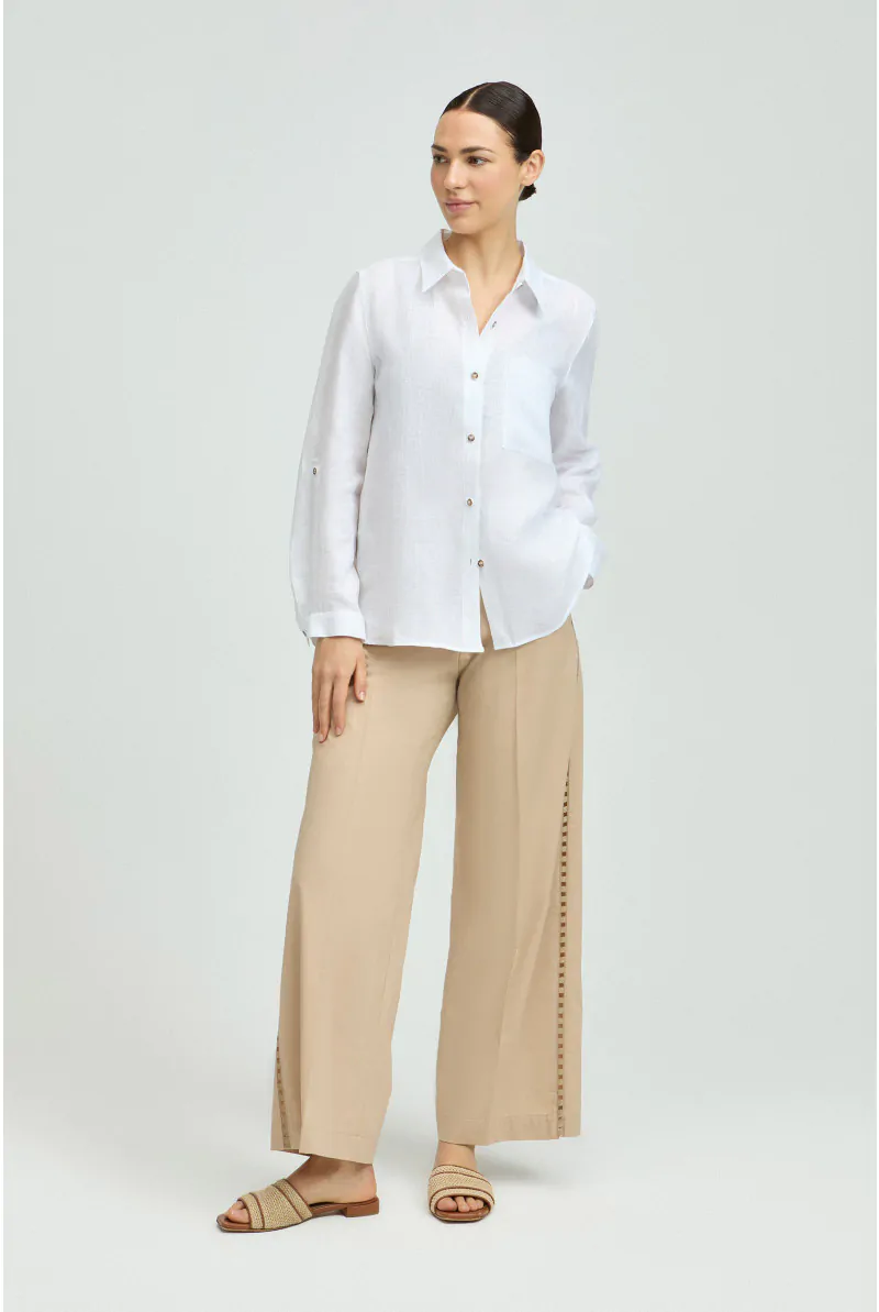 xandres Pantalon ample avec entre-deux 61285-01-8370