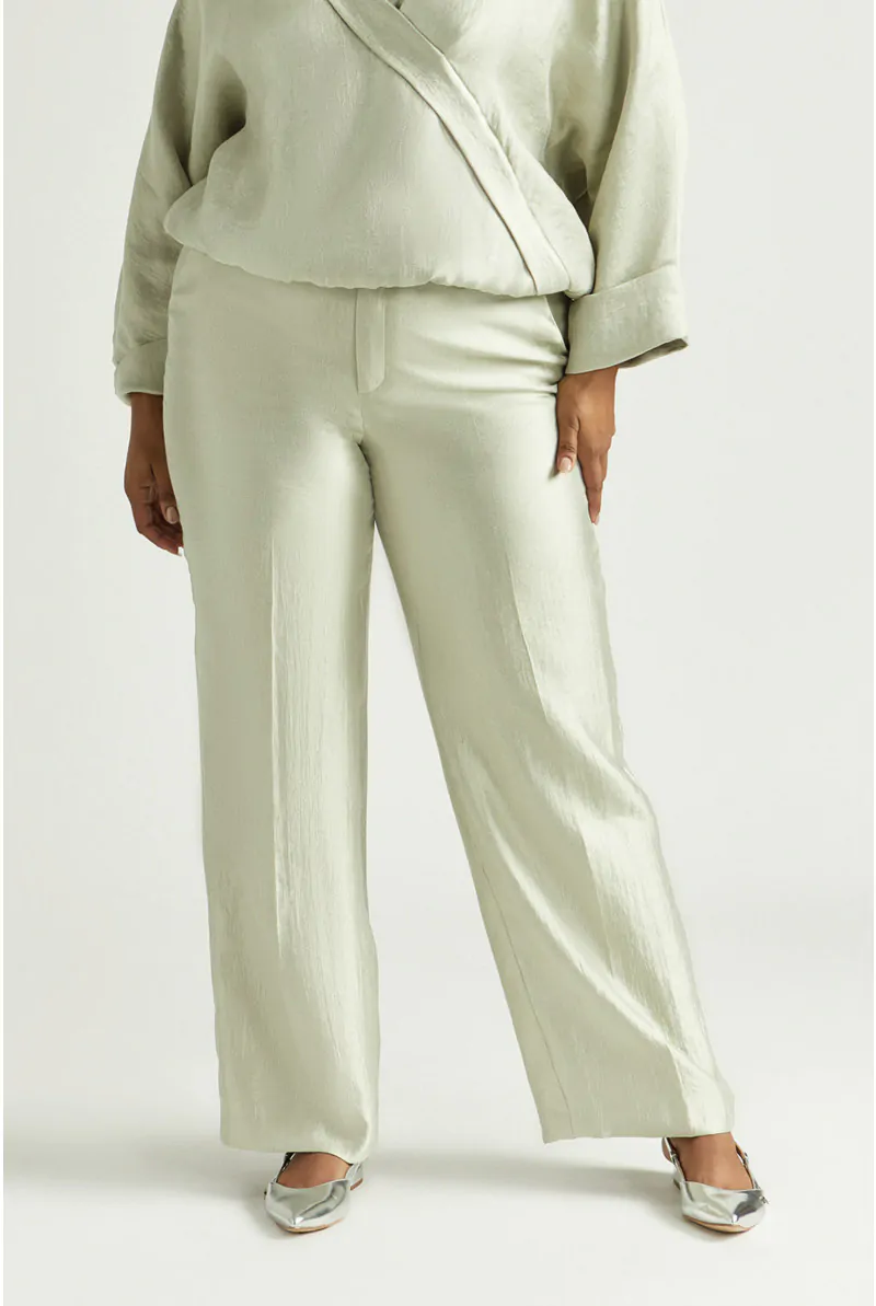 xandres Pantalon brillant à jambes larges 82017-01-3491