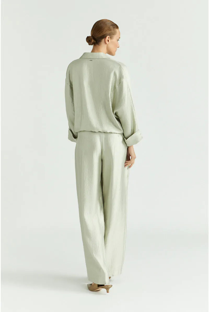 Xandres Pantalon Brillant à Pli Marqué 14366-02-3491