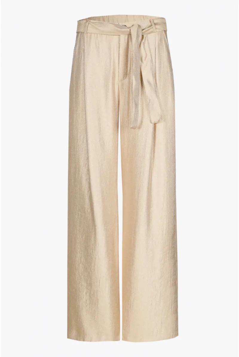 Xandres Pantalon Brillant à Pli Marqué 14366-02-8370