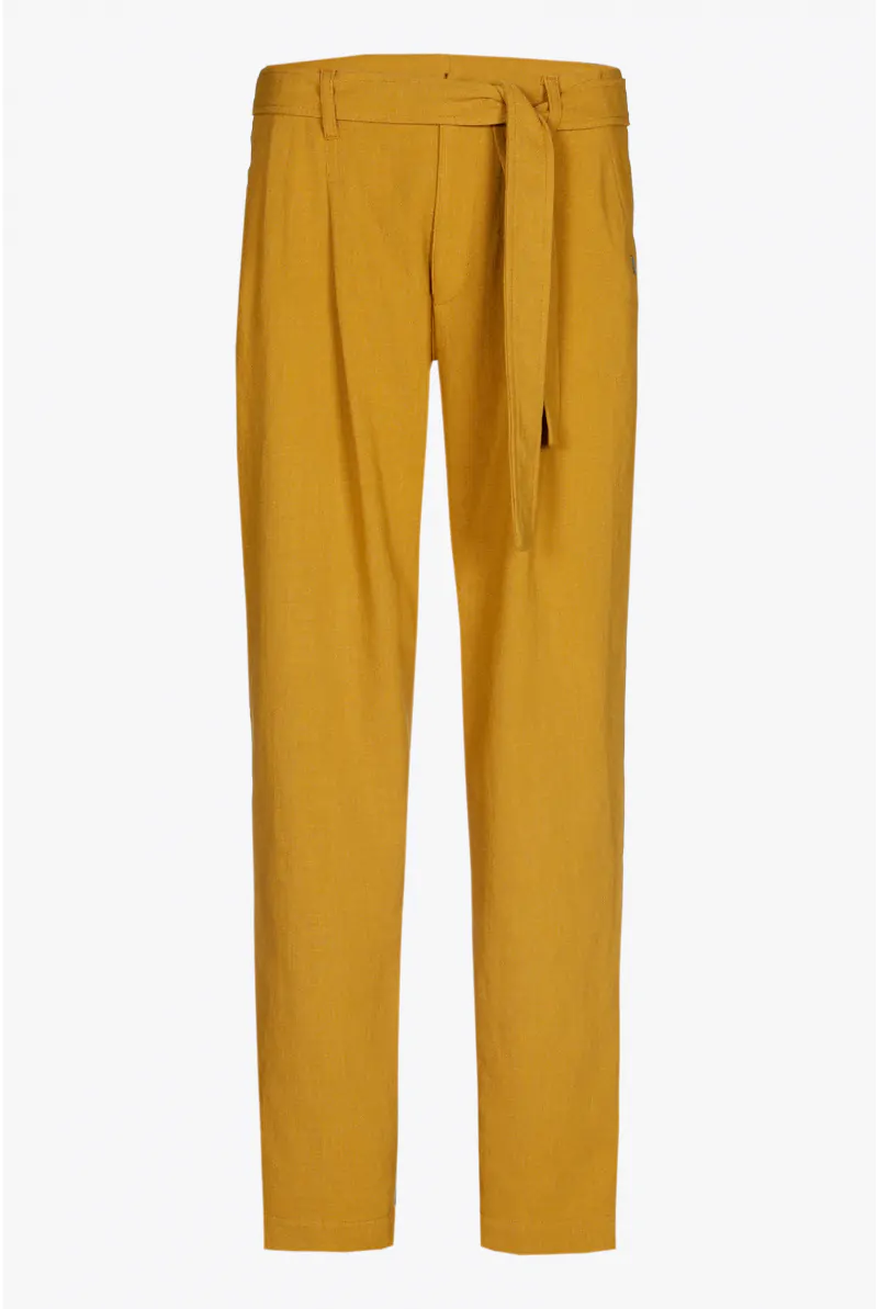 Xandres Pantalon Carotte à L’aspect Lin 14441-01-2700