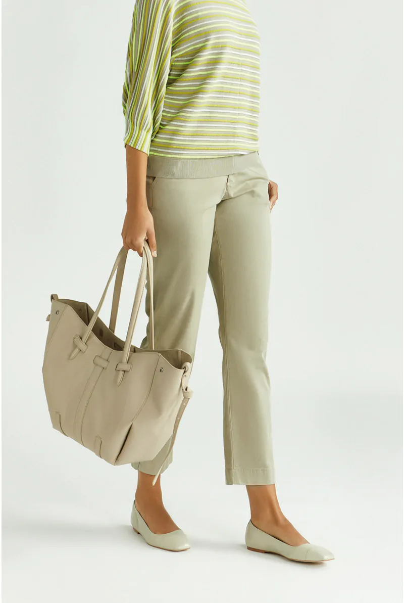 xandres Pantalon doux à jambes larges 61238-01-3490