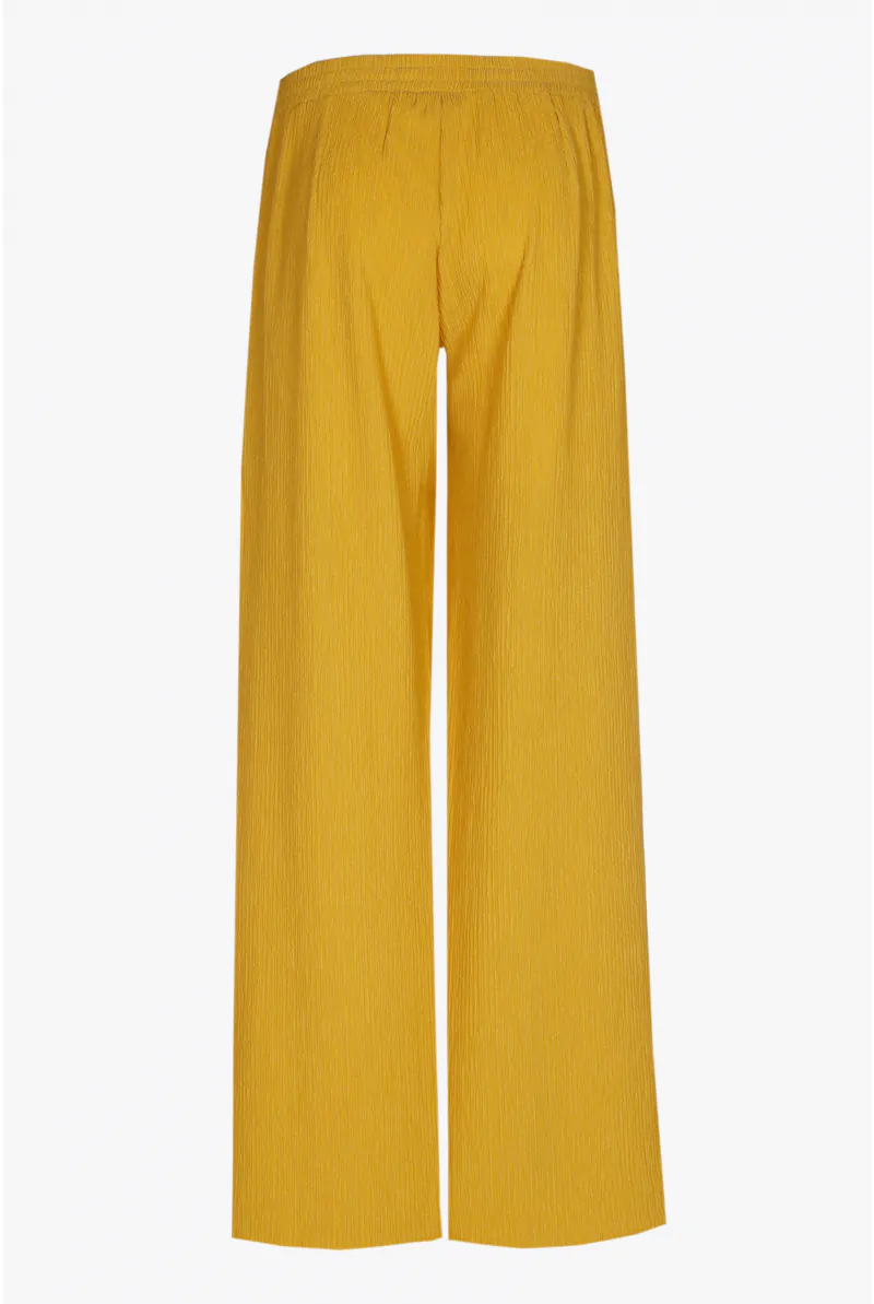 Xandres Pantalon Droit En Tissu Fripé 61110-14-2700