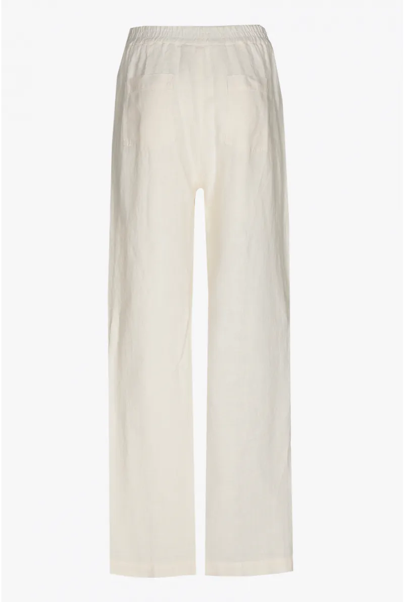 Xandres Pantalon En Lin à Jambes Droites 14333-03-0620