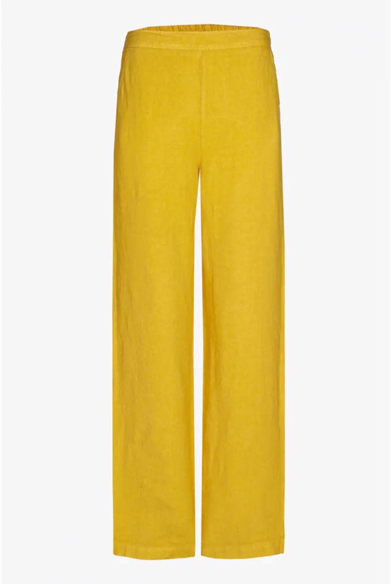 Xandres Pantalon En Lin à Jambes Droites 14333-03-2700