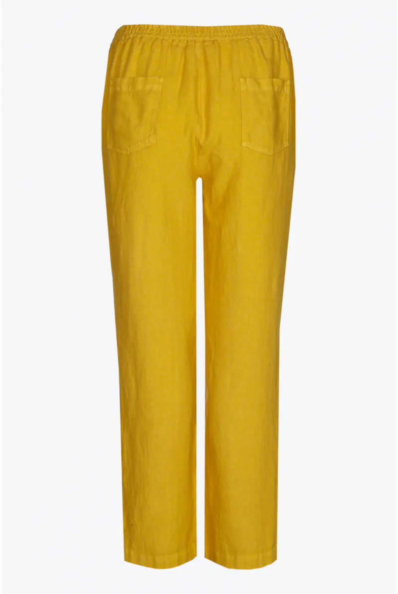 Xandres Pantalon En Lin à Jambes Droites 81993-02-2700