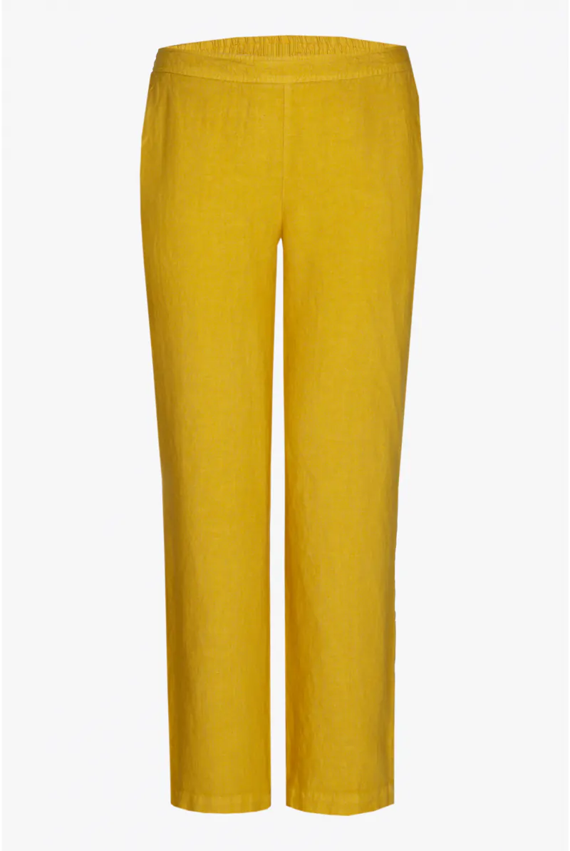 xandres Pantalon en lin à jambes droites 81993-02-2700