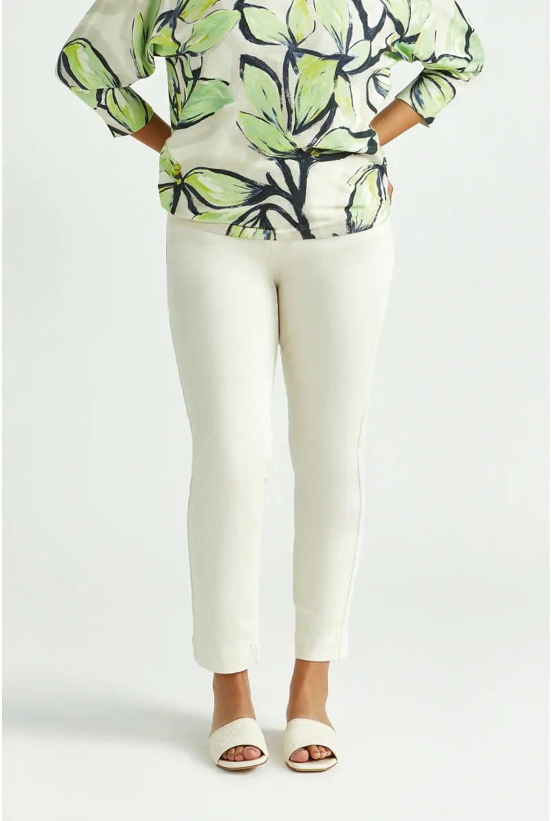 xandres Pantalon estival à jambes étroites 61296-01-1840