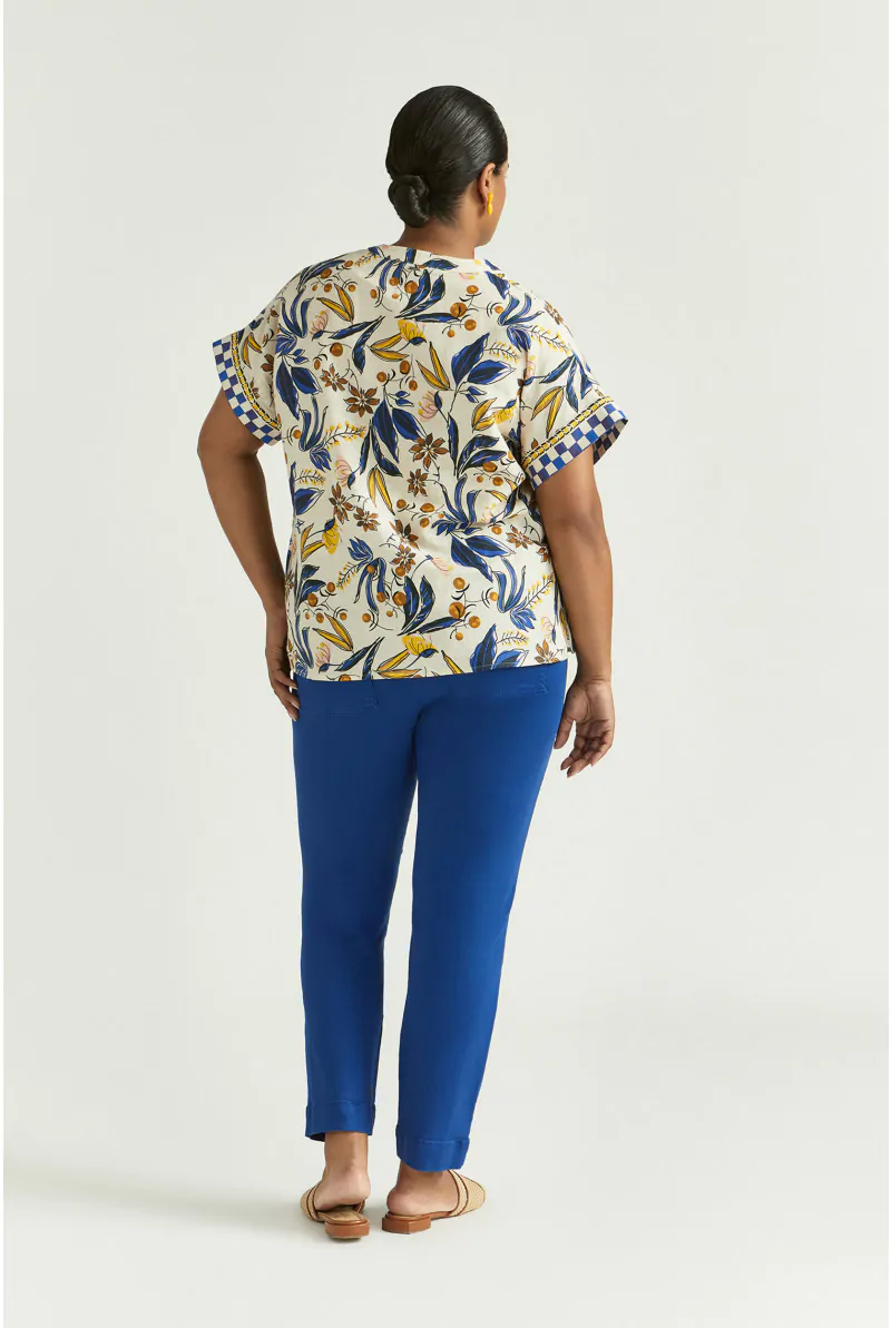 Xandres Pantalon Estival à Jambes étroites 61296-01-5160