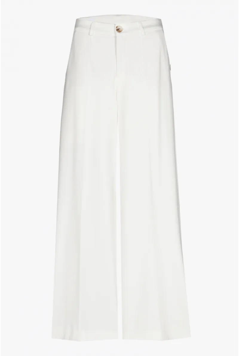 Xandres Pantalon Extensible à Jambes Larges 14290-12-1841