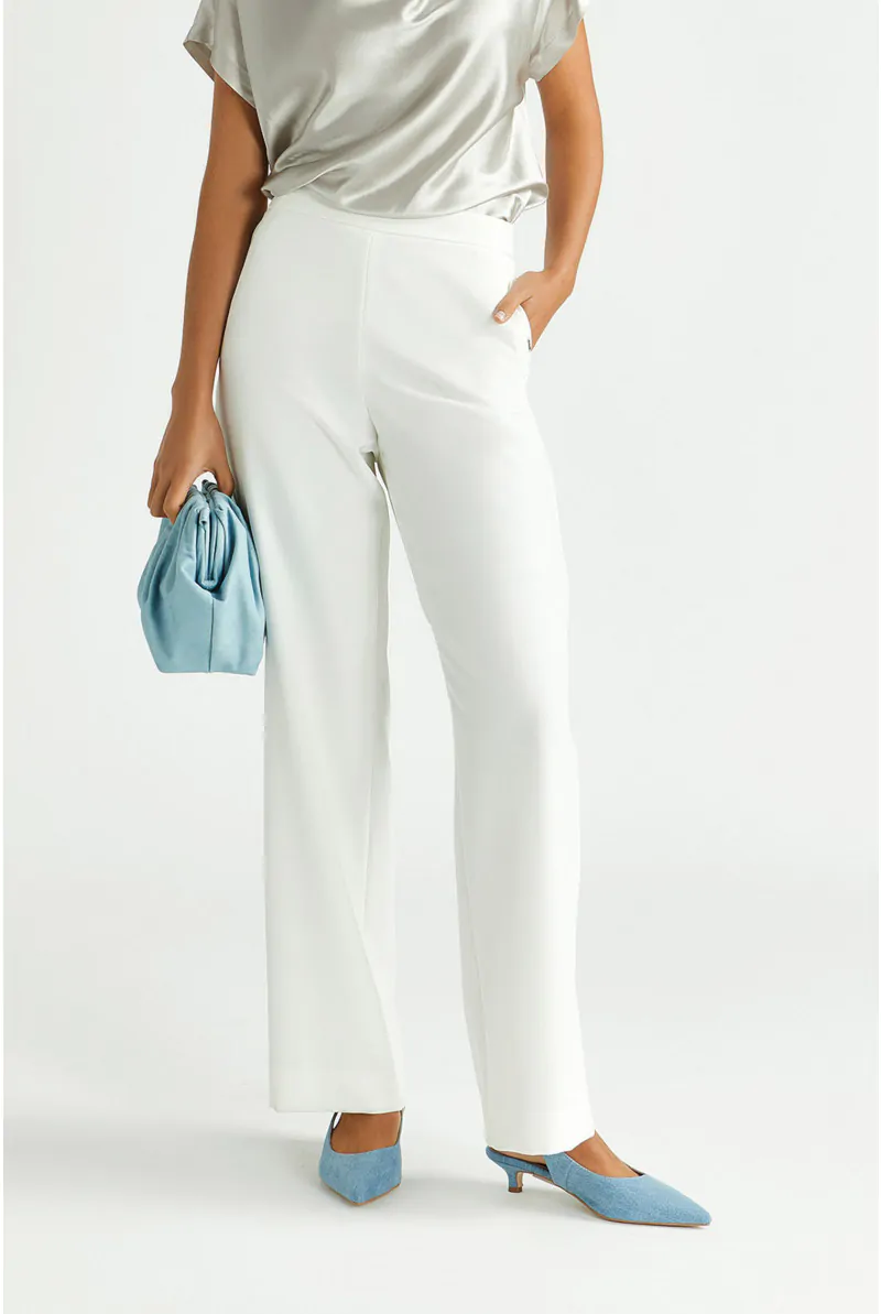 xandres Pantalon fluide à jambes larges 61110-12-1840