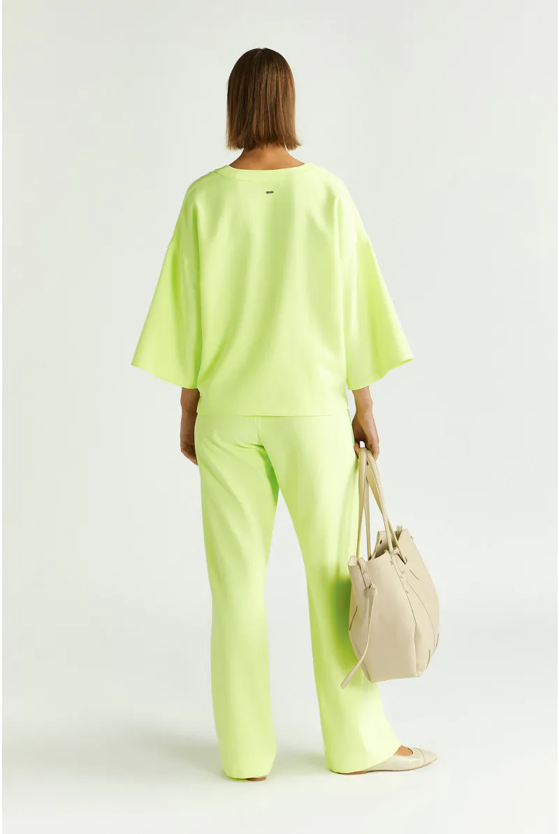 Xandres Pantalon Fluide à Jambes Larges 61110-12-7870