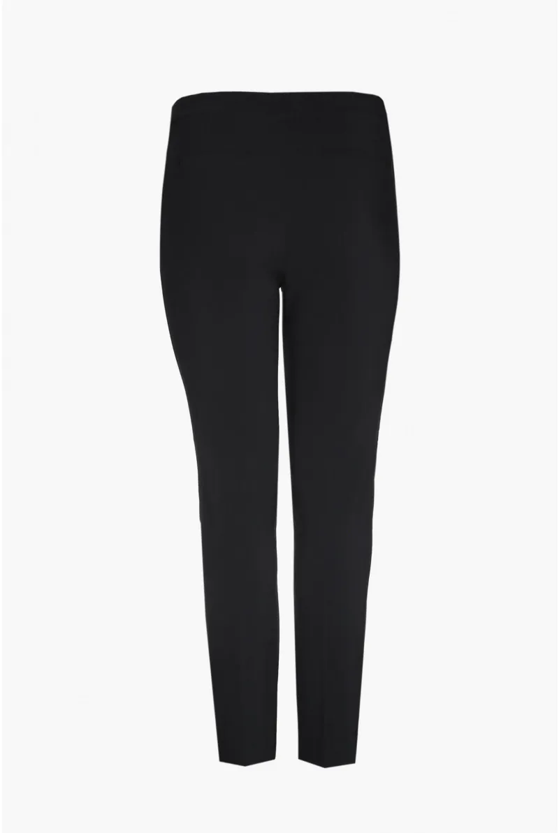 Xandres Pantalon Noir à Coupe Ajustée ESS060-01-0041