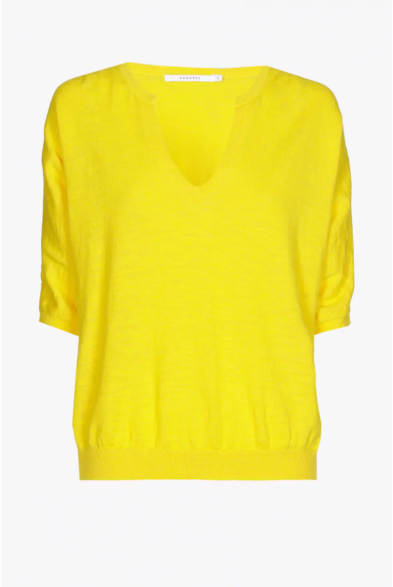 xandres Petit pull en coton et en lin 28728-03-4011