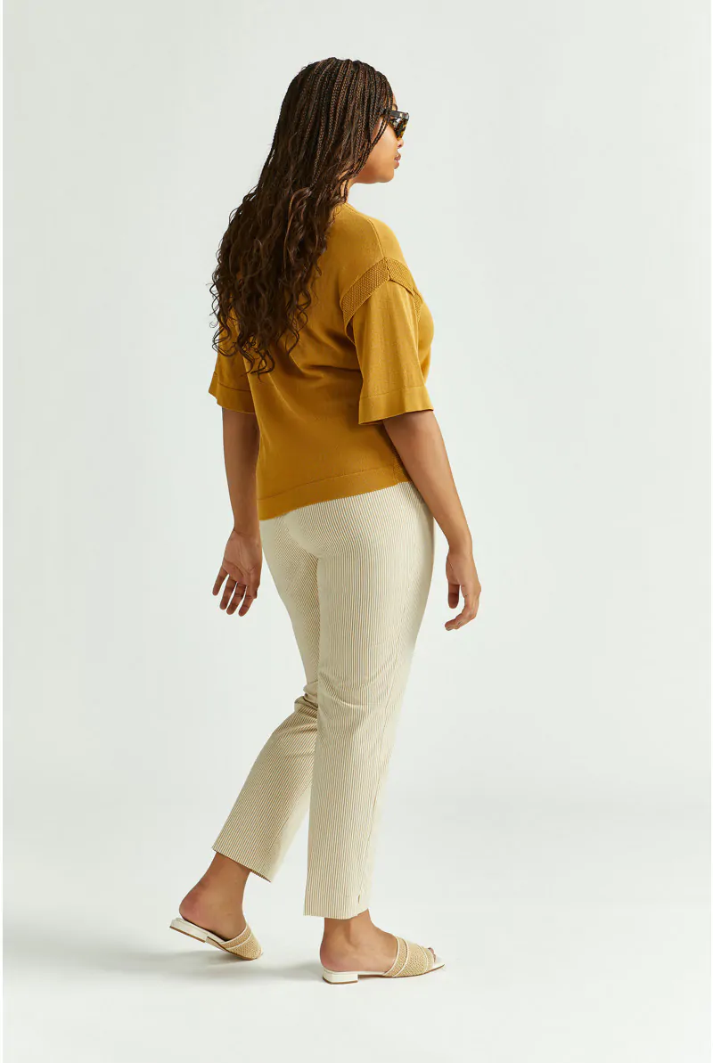 Xandres Petit Pull Multicouche à Manches Courtes 29327-01-8010